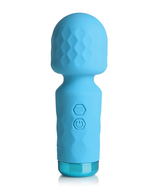 Xr LLC Vibrators Bang Mini Silicone Wand Vibrator Blue