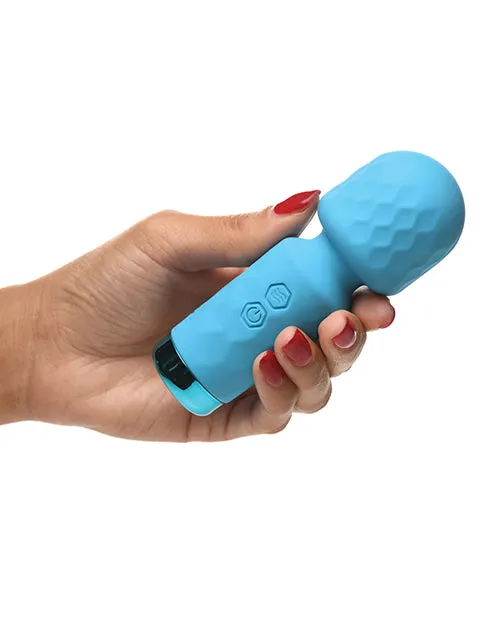 Xr LLC Vibrators Bang Mini Silicone Wand Vibrator Blue