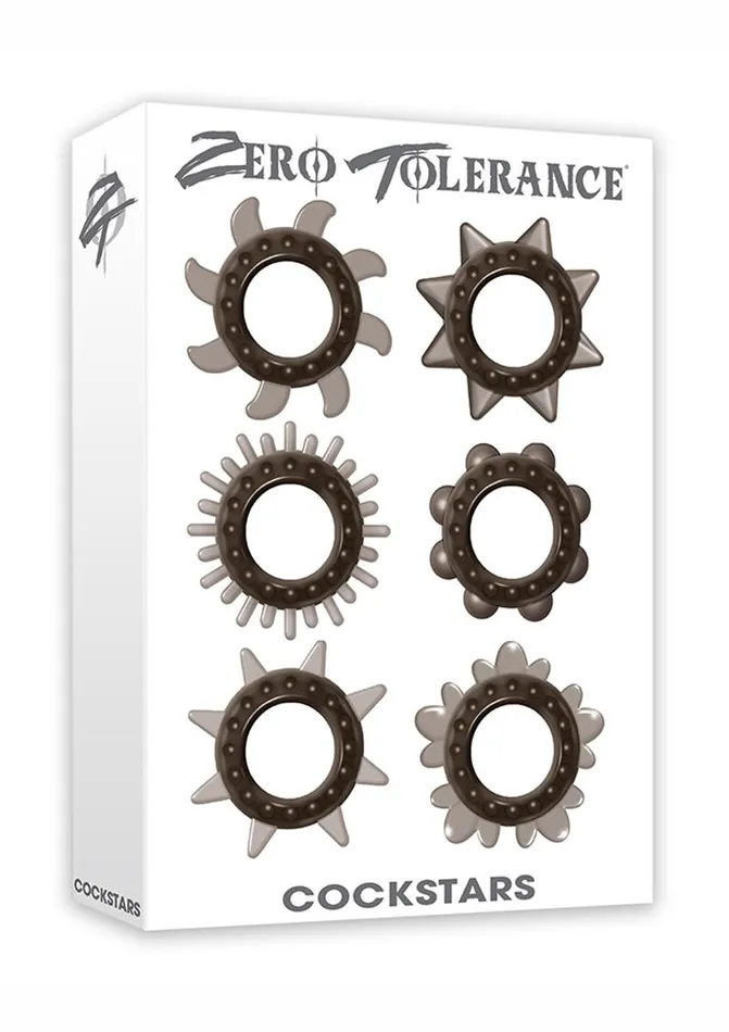 Zero Tolerance Cockstars Cock Ring Kit Zero Tolerance Male Sex Toys