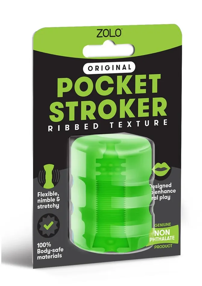 ZOLO Original Pocket Stoker Ribbed Texture Mouth Zolo Male Sex Toys ZOLO Original Pocket Stoker Ribbed Texture Mouth Zolo Male Sex Toys